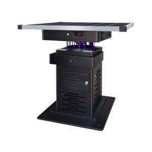 GOKDA S700 solar-powered mosquito control system with UV attraction and industrial-grade outdoor design.